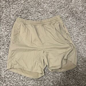 Birddogs Men's Tan Flat Front Shorts